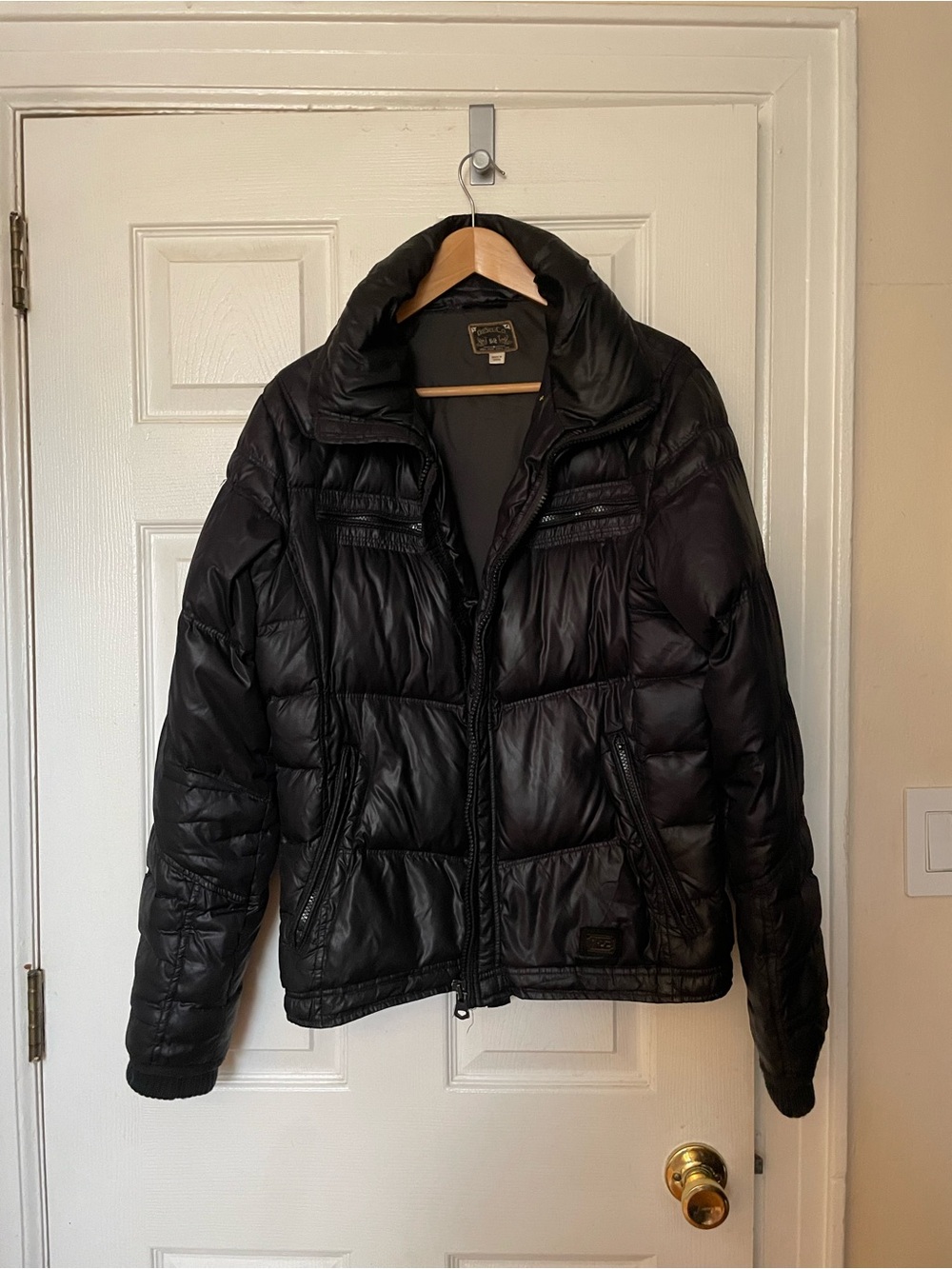 Diesel Real Down Puffer Jacket Black sz L